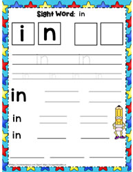 Sight Word in